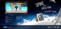 Spike feat. GuessWho - Lumea mea Landing Page